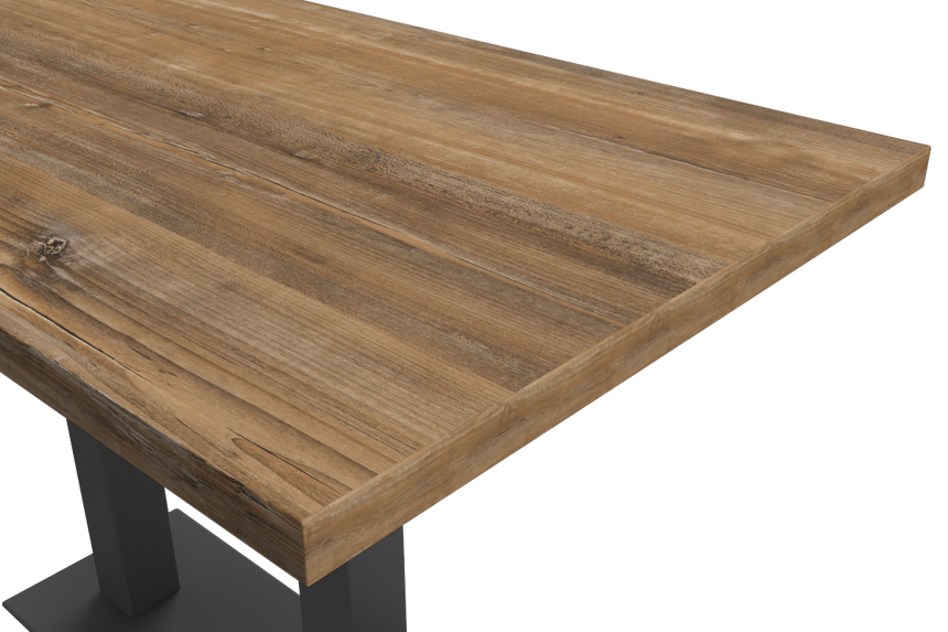 GastroLam – Tablero de mesa para restaurante en varios tamaños en color roble retro