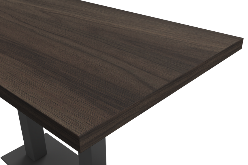 GastroLam – Tablero de mesa para restaurante en varios tamaños en color nogal claro