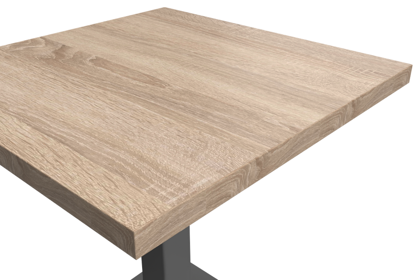 GastroLam – Tablero de mesa de restaurante en tamaño opcional en color roble Sonoma