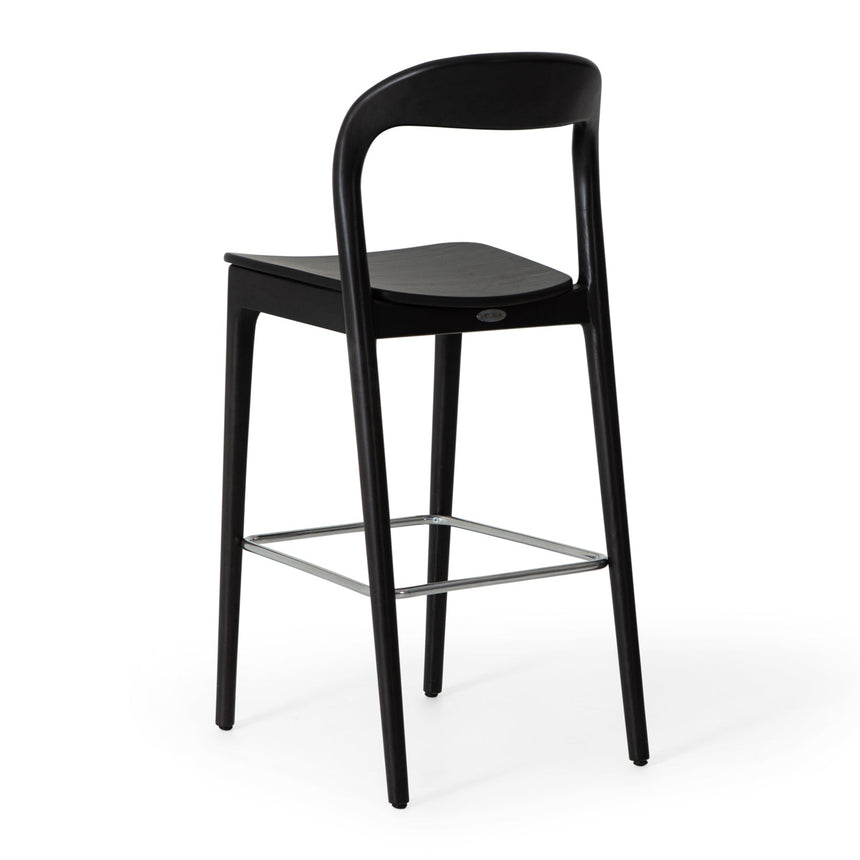 Taburete de bar-restaurante Sam, con tapizado opcional