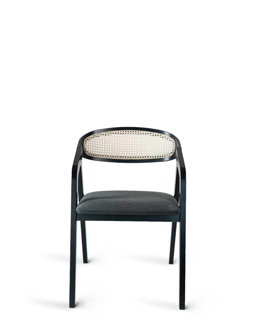 Silla de comedor Frame C - con tapizado/tinte opcional