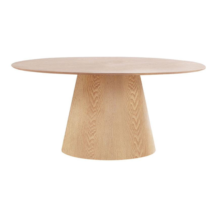 Mesa de comedor Bolton – 90×160 cm, color natural