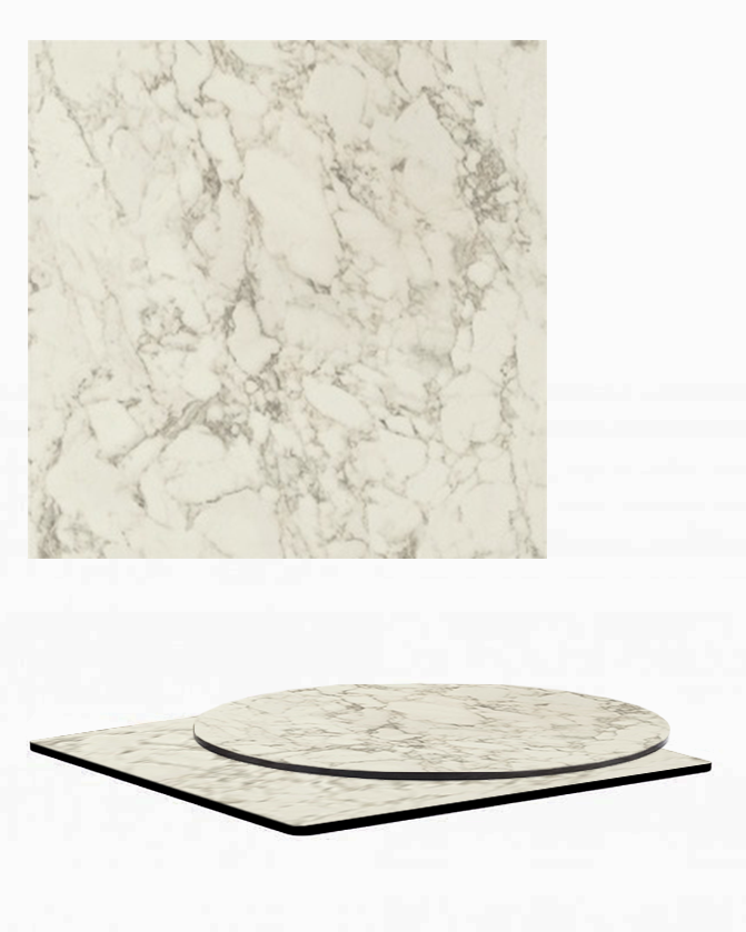 Tablero de mesa PA Torano HPL/Compact, 12 mm