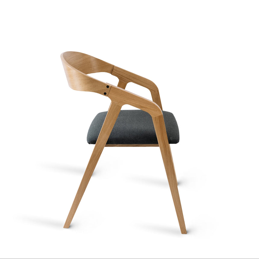 Frame étkezőszék - választható kárpitozással/pácolással