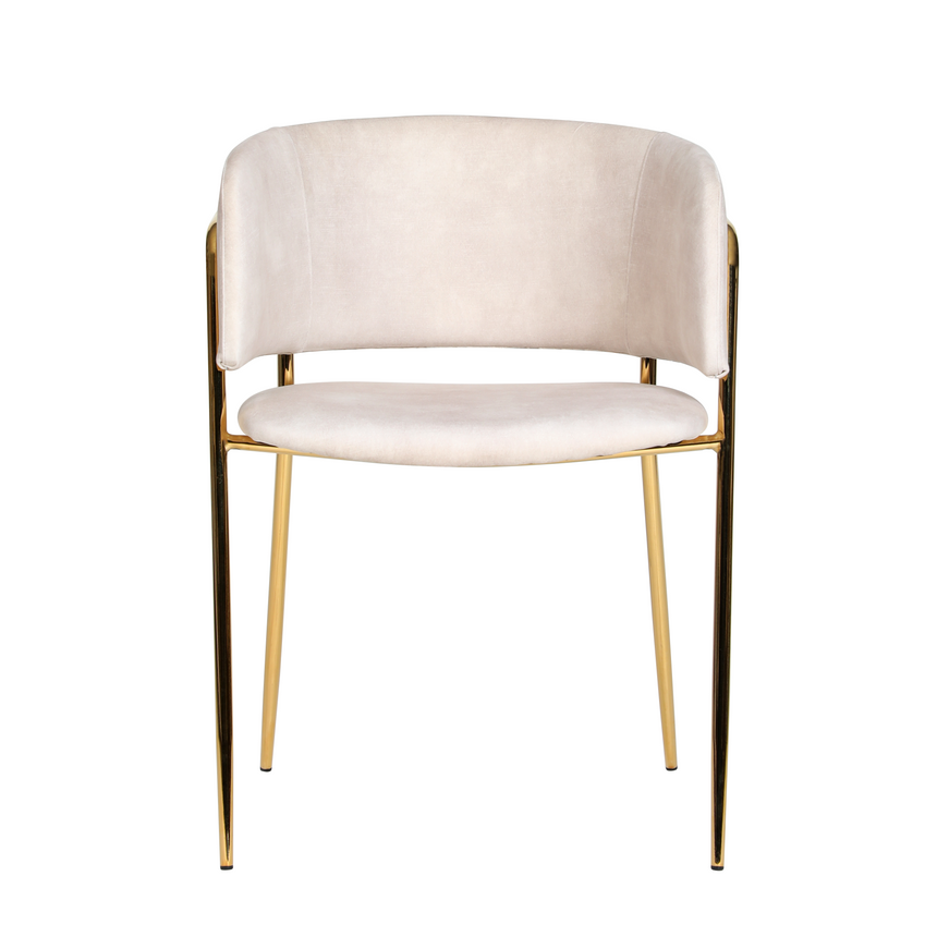 Silla de comedor KL Mia en beige