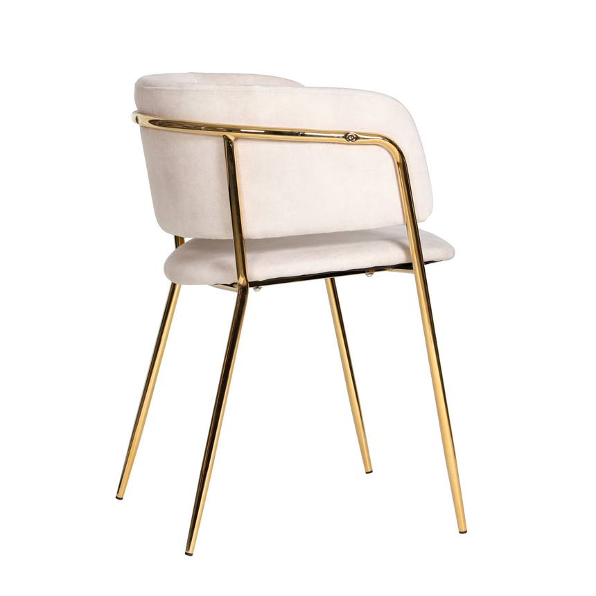 Silla de comedor KL Mia en beige