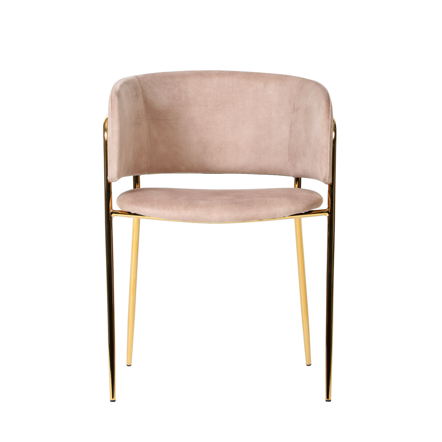 Silla de comedor KL Mia en color trufa