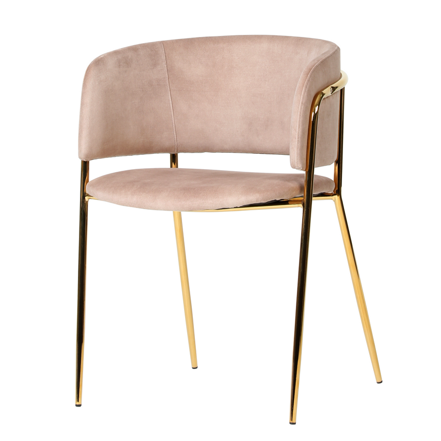 Silla de comedor KL Mia en color trufa