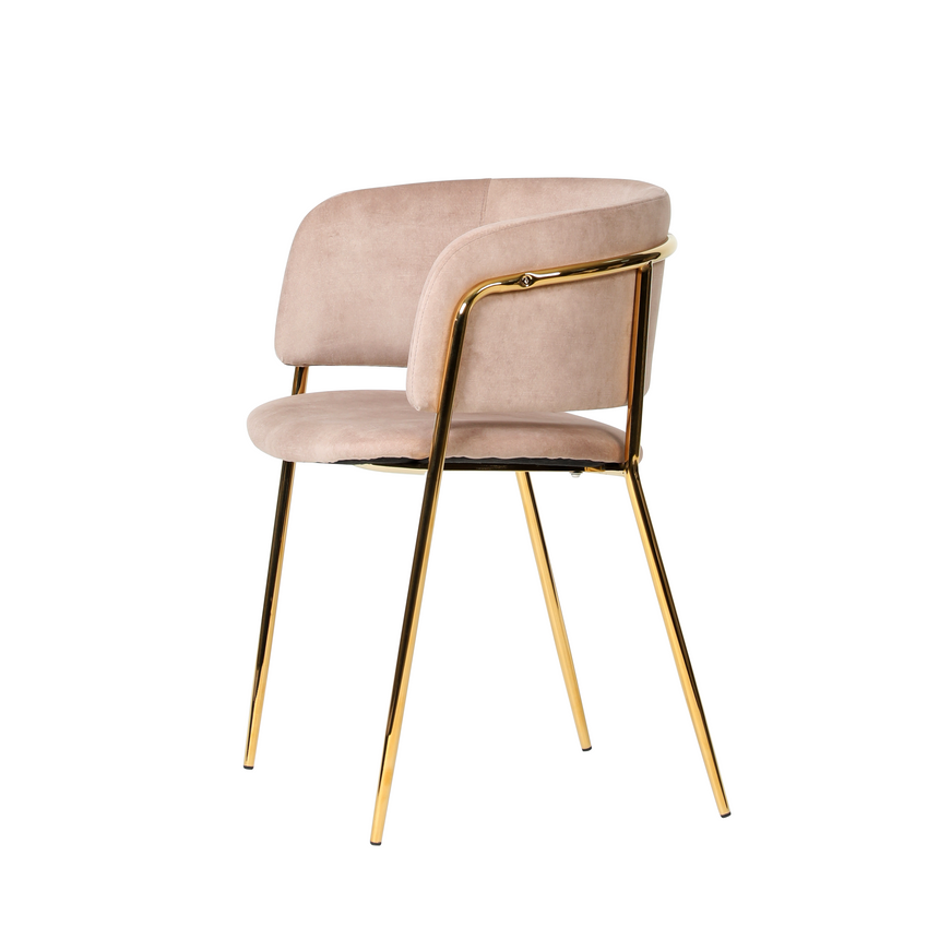 Silla de comedor KL Mia en color trufa