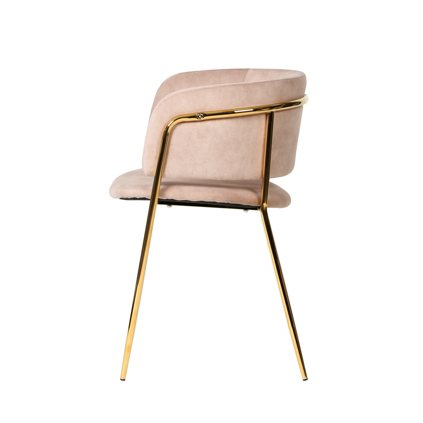 Silla de comedor KL Mia en color trufa