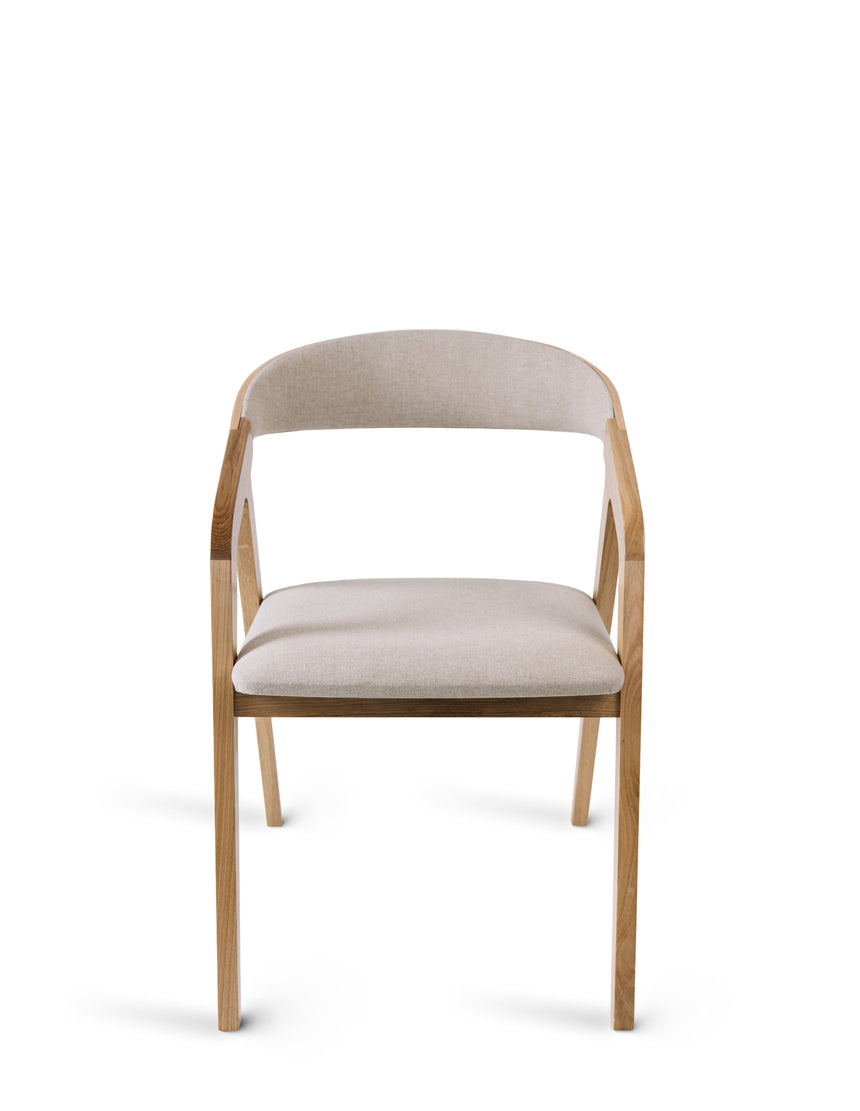 Silla de comedor Frame P - con tapizado/tinte opcional