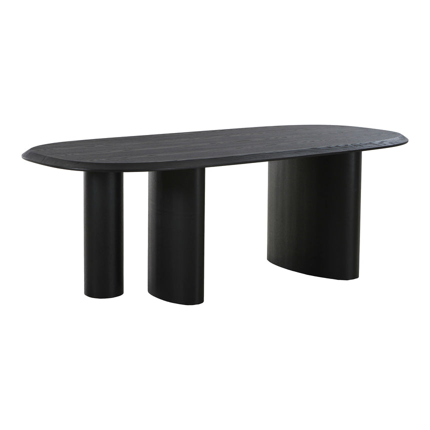 Mesa de comedor Tirano – 100×220 cm, negra