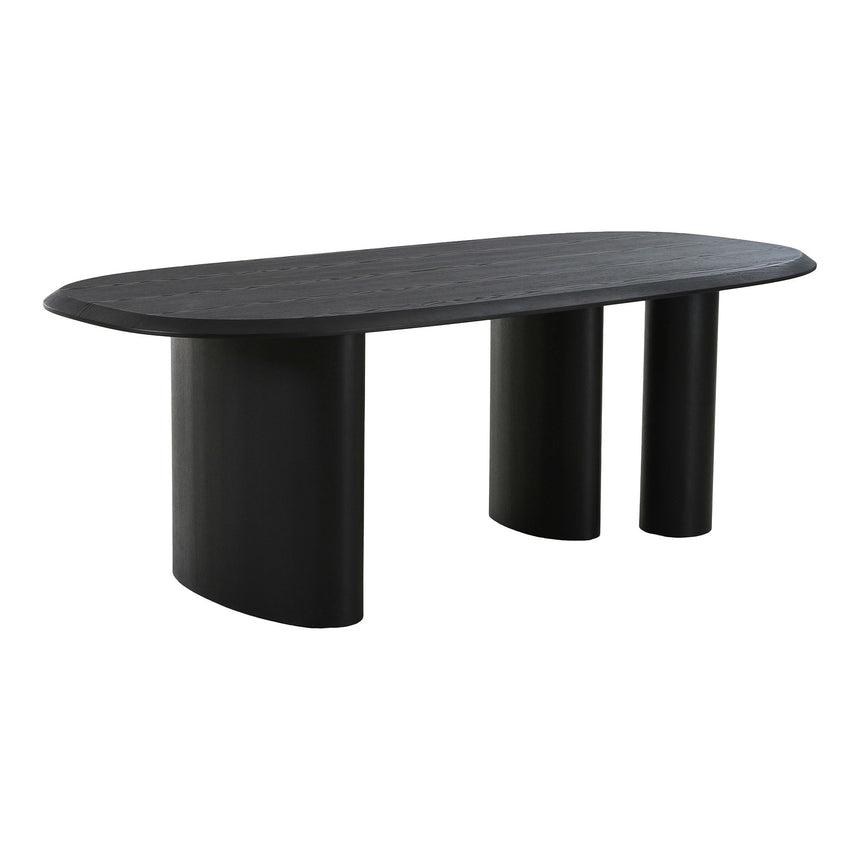 Mesa de comedor Tirano – 100×220 cm, negra