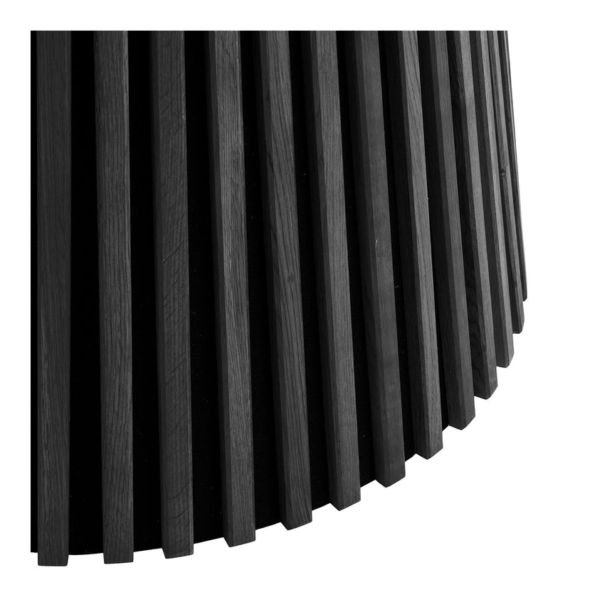 Mesa de comedor Osaka – Ø140 cm, negra