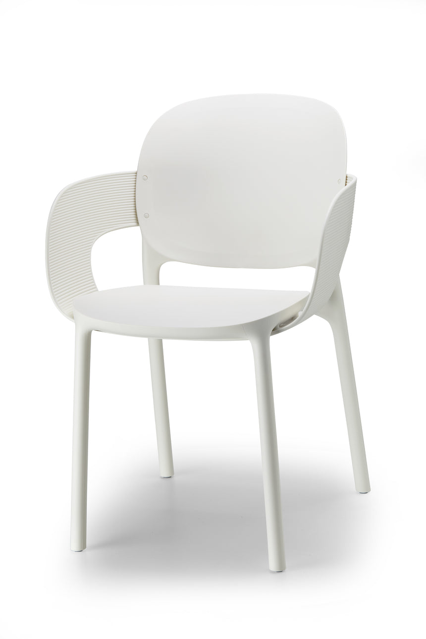 Silla de exterior Hug II. - en diferentes colores