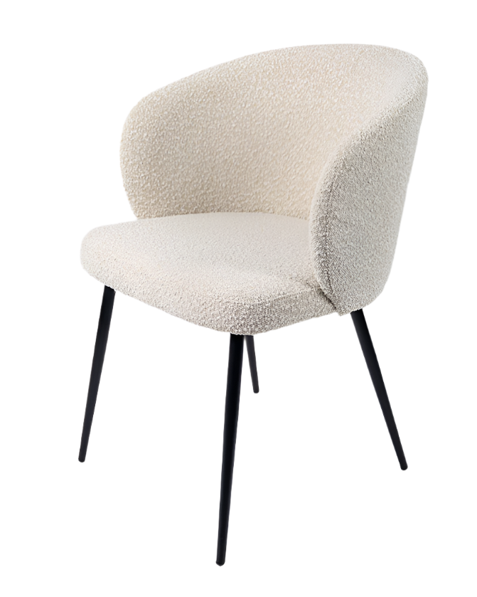 Silla de comedor Capri - con tapizado opcional