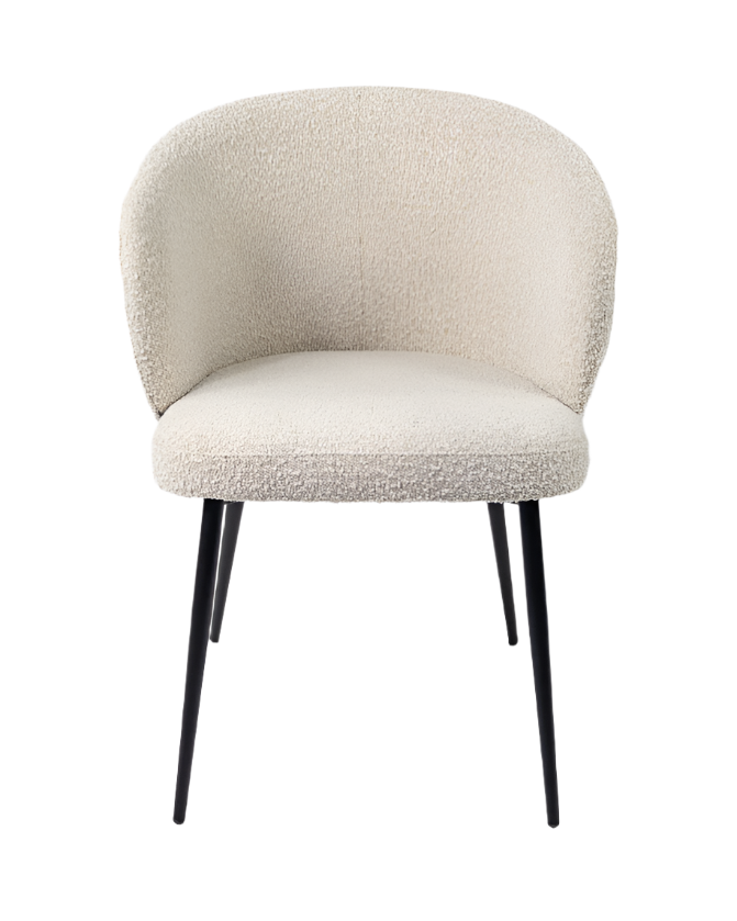 Silla de comedor Capri - con tapizado opcional