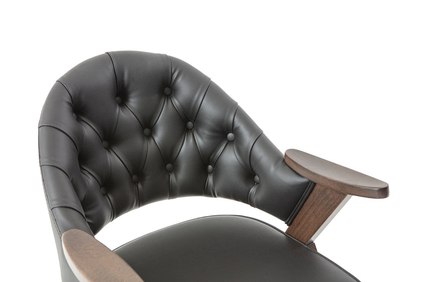 Silla de restaurante Robert, con tapizado y tinte opcionales