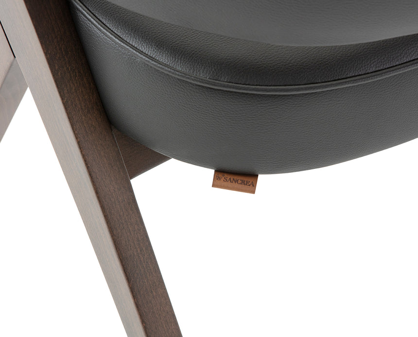 Silla de restaurante Robert, con tapizado y tinte opcionales