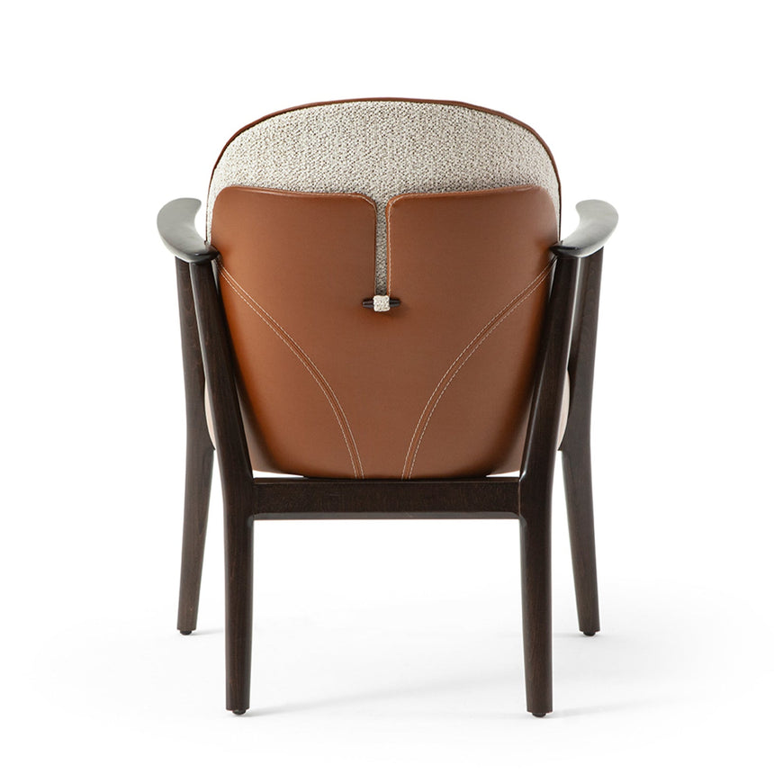 Silla de restaurante Wilson, con tapizado y tinte opcionales