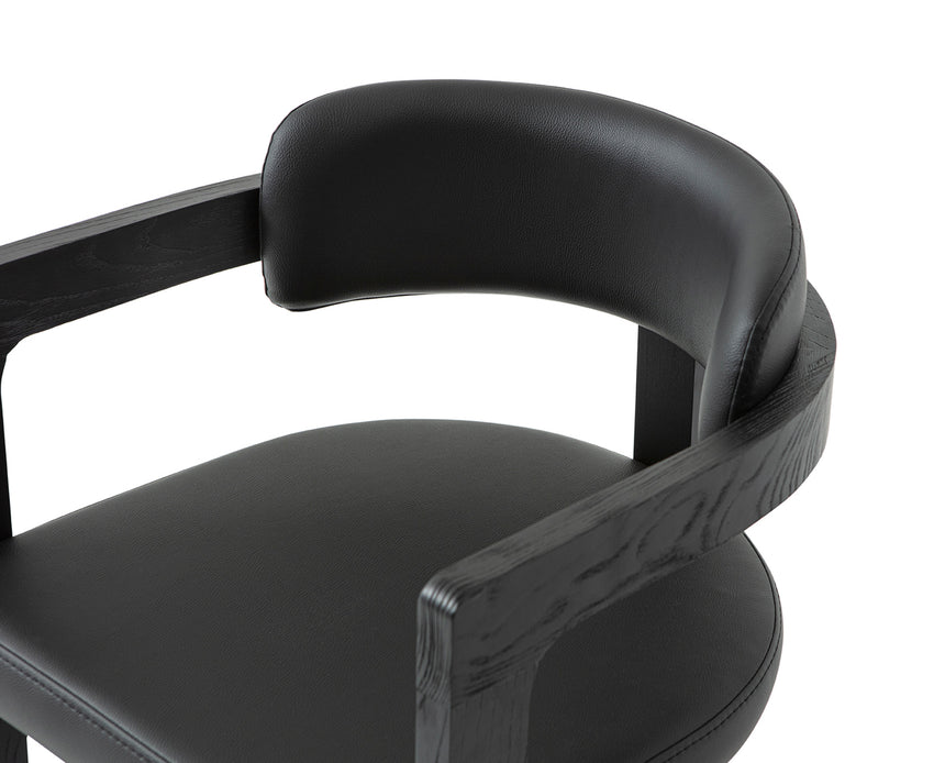 Kyoto éttermi szék, választható kárpitozással, pácolással