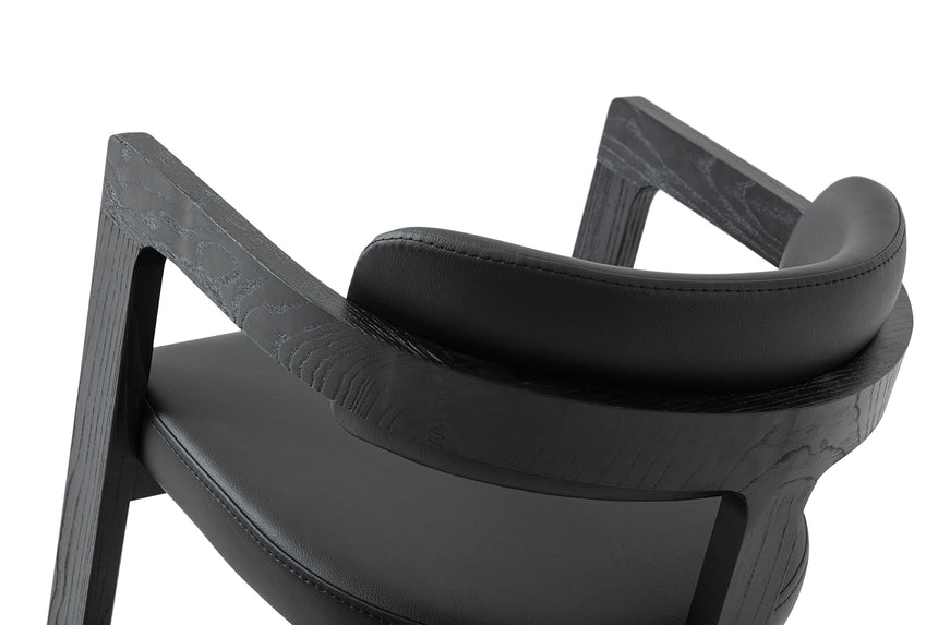 Kyoto éttermi szék, választható kárpitozással, pácolással