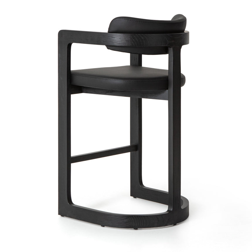 Taburete de bar-restaurante Kyoto, con tapizado opcional