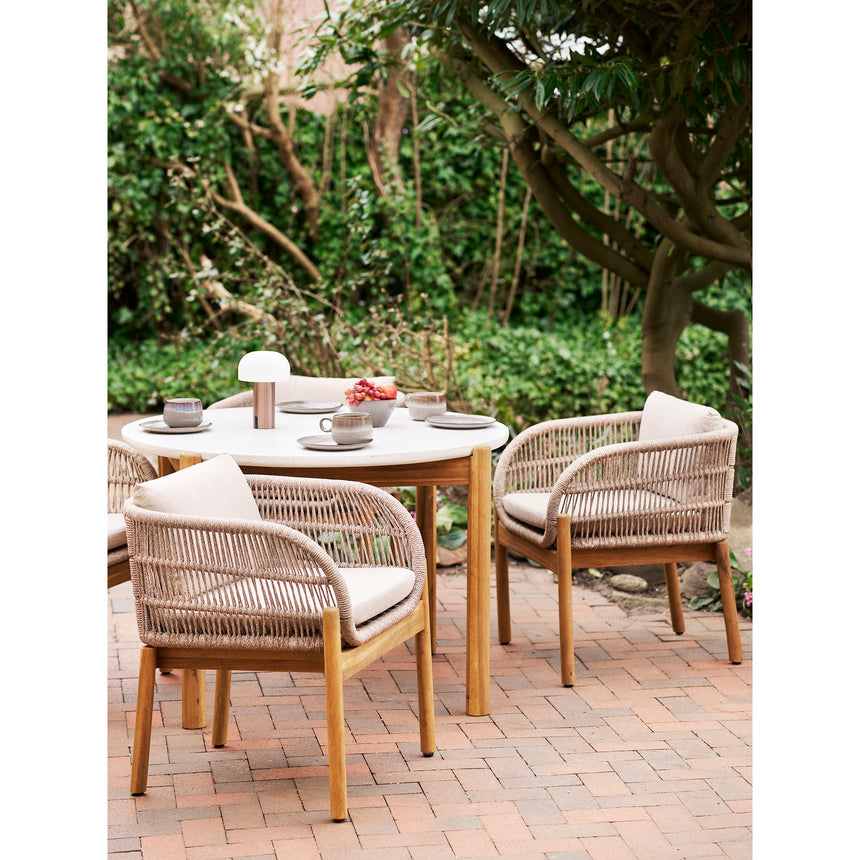 Conjunto de comedor de jardín Terracina I. para 4 personas