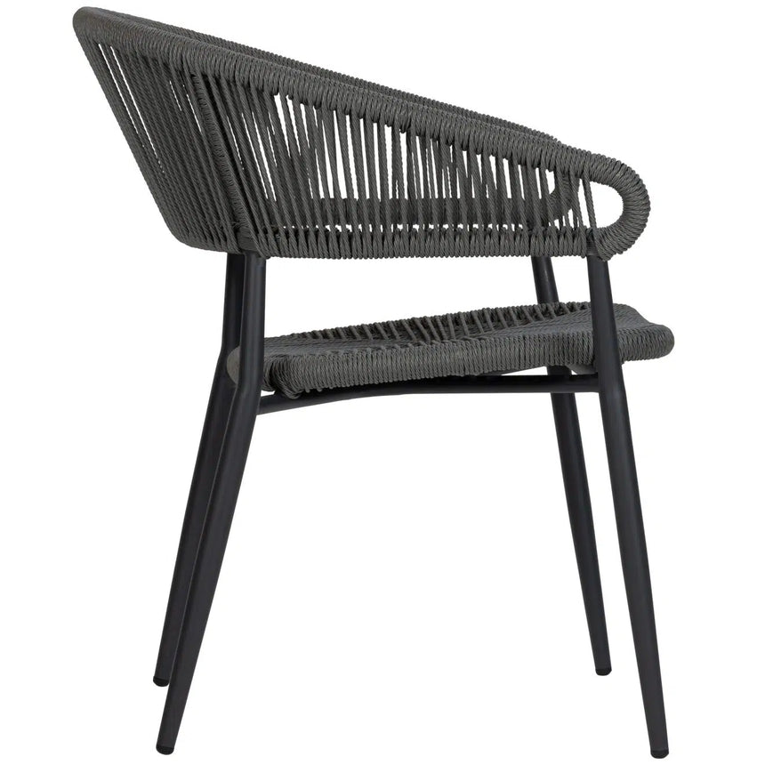 Jacco kültéri szék, szürke színben