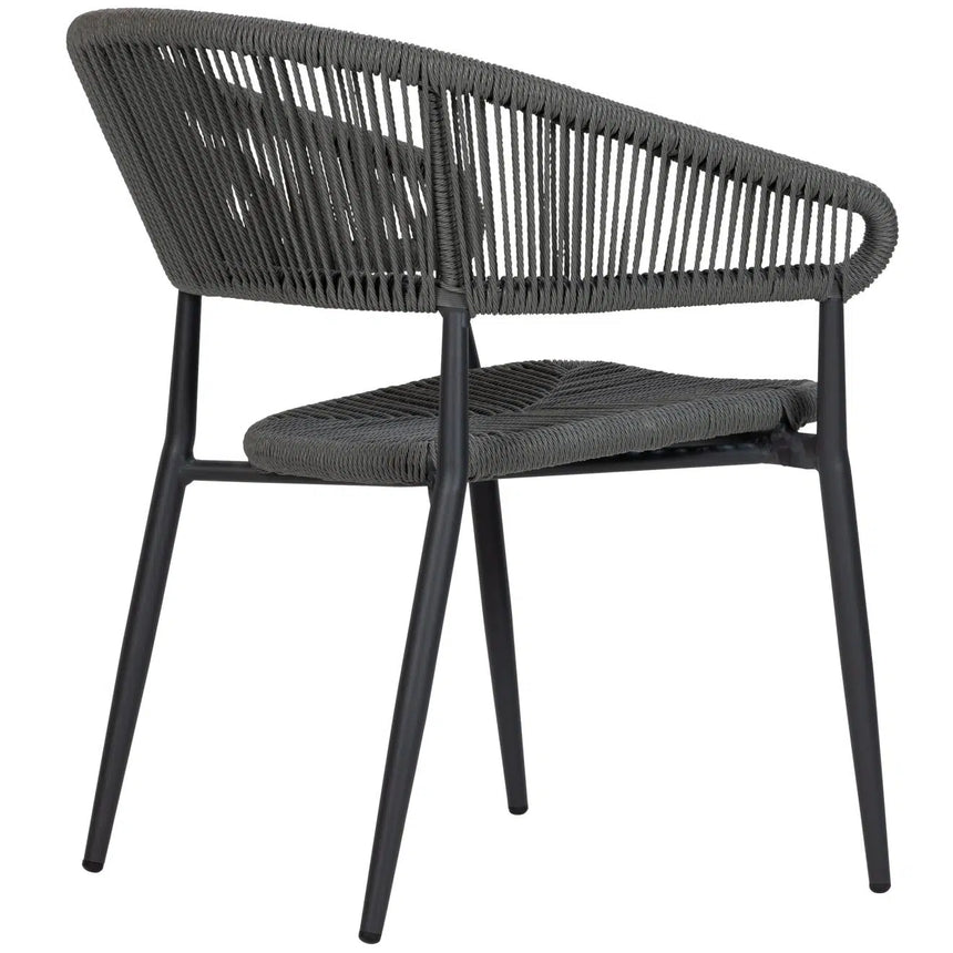 Jacco kültéri szék, szürke színben