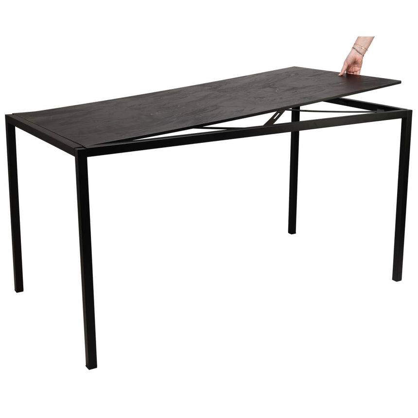 Estructura de mesa de exterior ENFIBER 140x70 cm