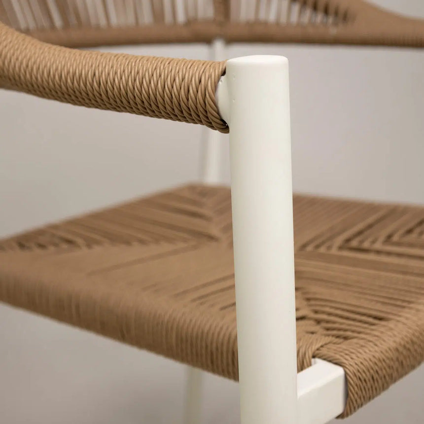 Jonah kültéri szék, natúr színben II.