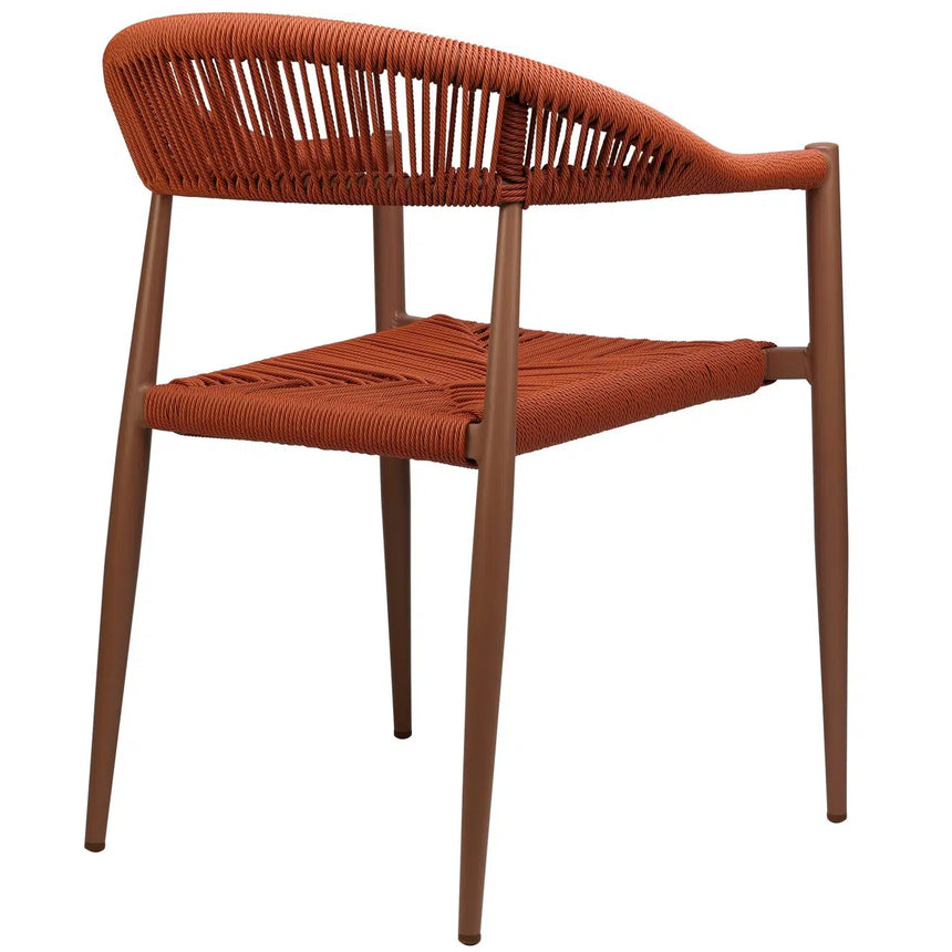 Jonah kültéri szék, narancssárga színben