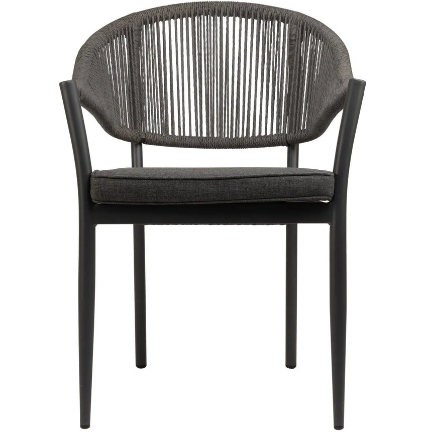 Lion kültéri szék, szürke színben