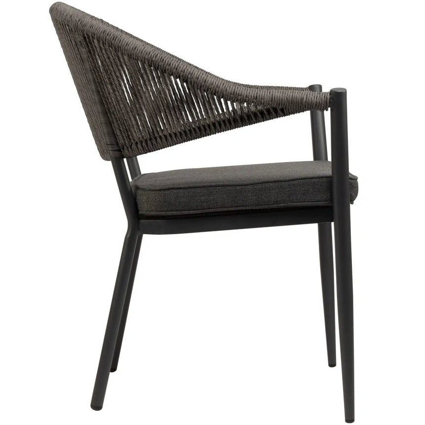 Lion kültéri szék, szürke színben