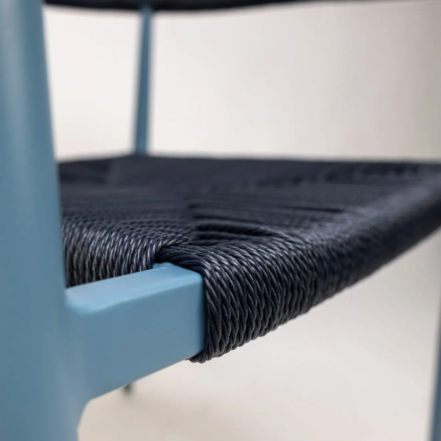 Silla de exterior Jonah, azul