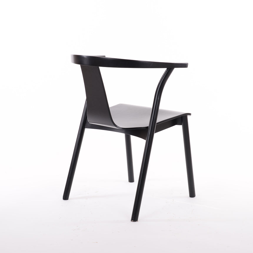 Silla de restaurante Arres - con tapizado/tinte opcional