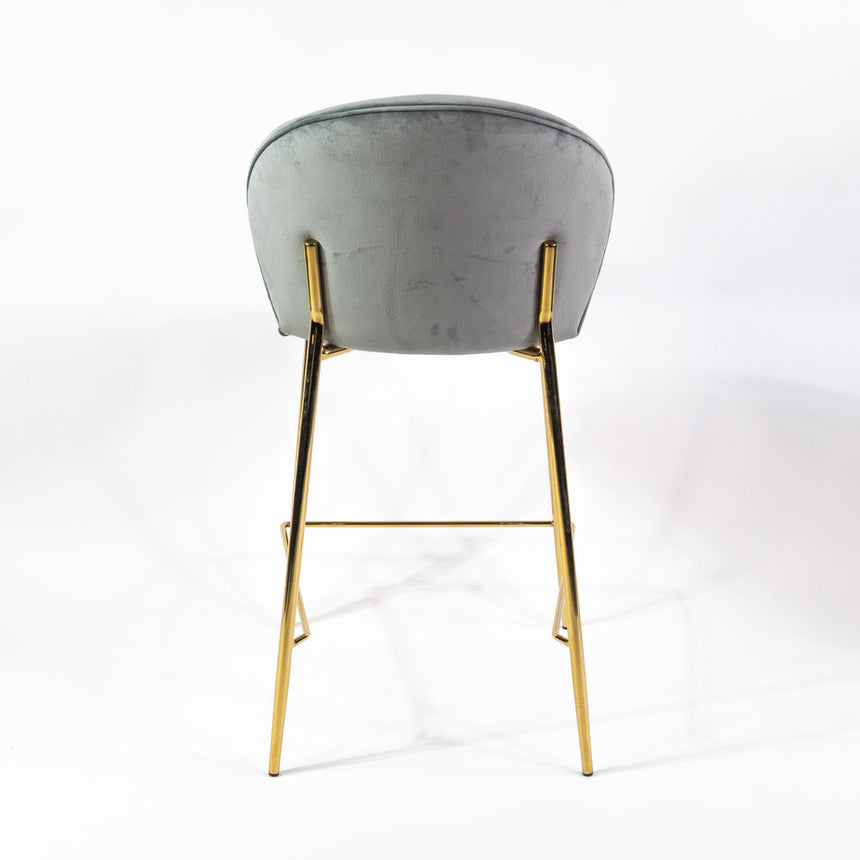 KL Lily kényelmes bárszék 65 cm szürke színben