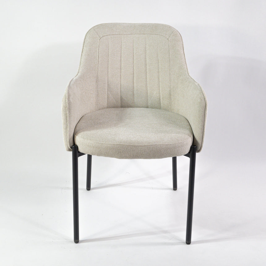 Silla de comedor premium KL Porto, beige