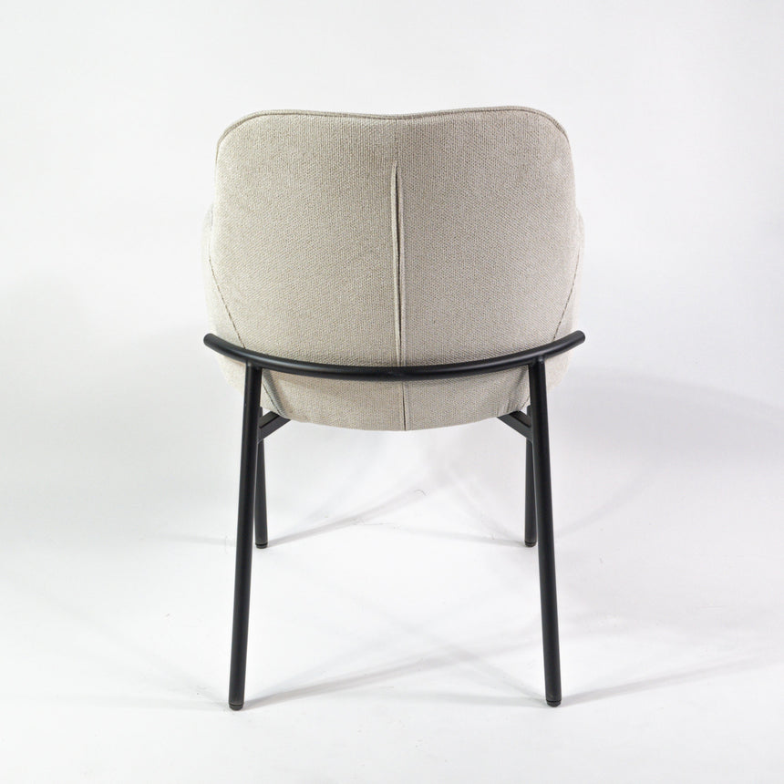 Silla de comedor premium KL Porto, beige