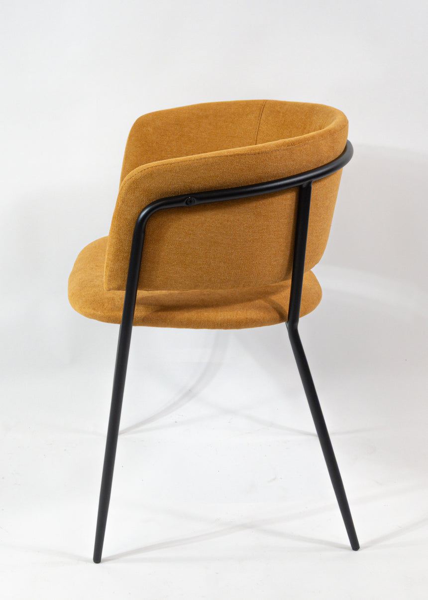 Silla de comedor Petra con tela de fácil limpieza - ¡Edición limitada!