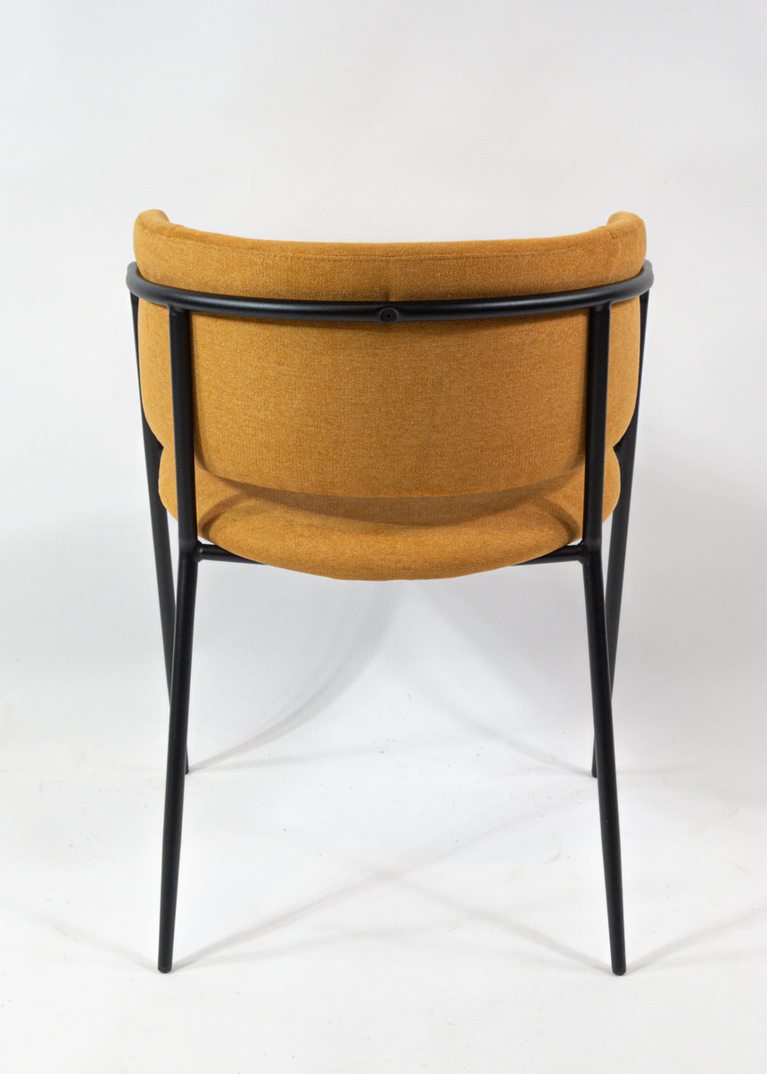 Silla de comedor Petra con tela de fácil limpieza - ¡Edición limitada!