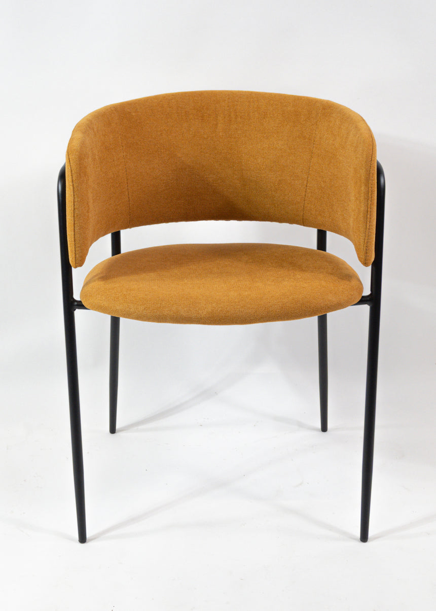 Silla de comedor Petra con tela de fácil limpieza - ¡Edición limitada!