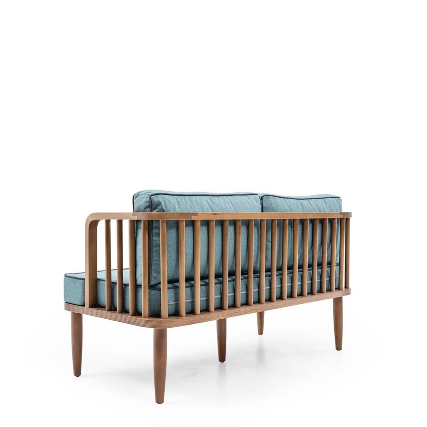 Banco de restaurante Gloria, disponible en varios colores.