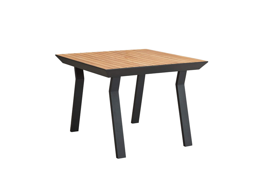 Conjunto de comedor de jardín de 4 plazas Higold New York, color negro