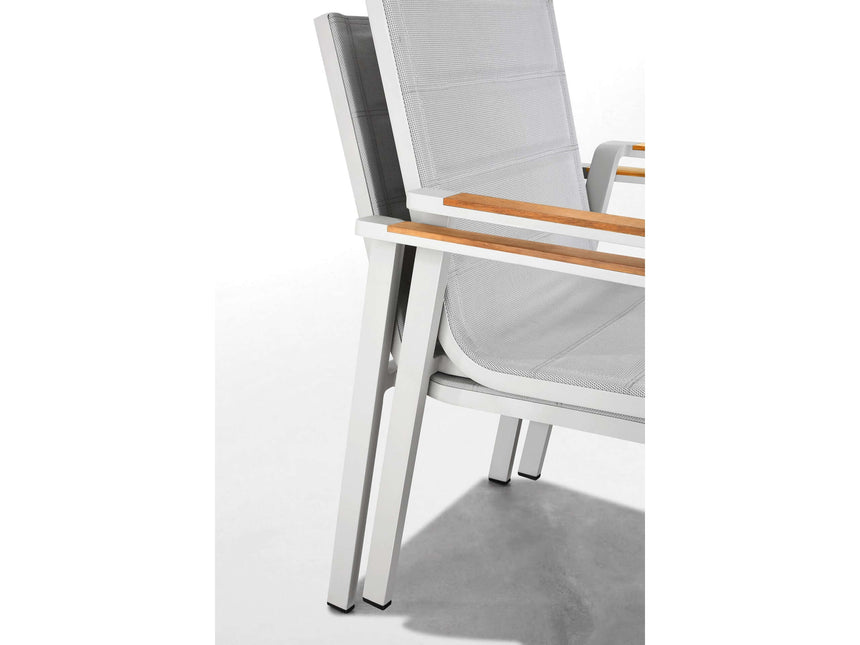 Higold Nofi - 10 személyes kerti étkezőszett bézs színben