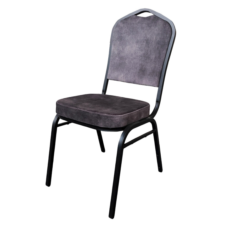 Silla de conferencia premium Gabe: con tapizado antracita resistente a las manchas