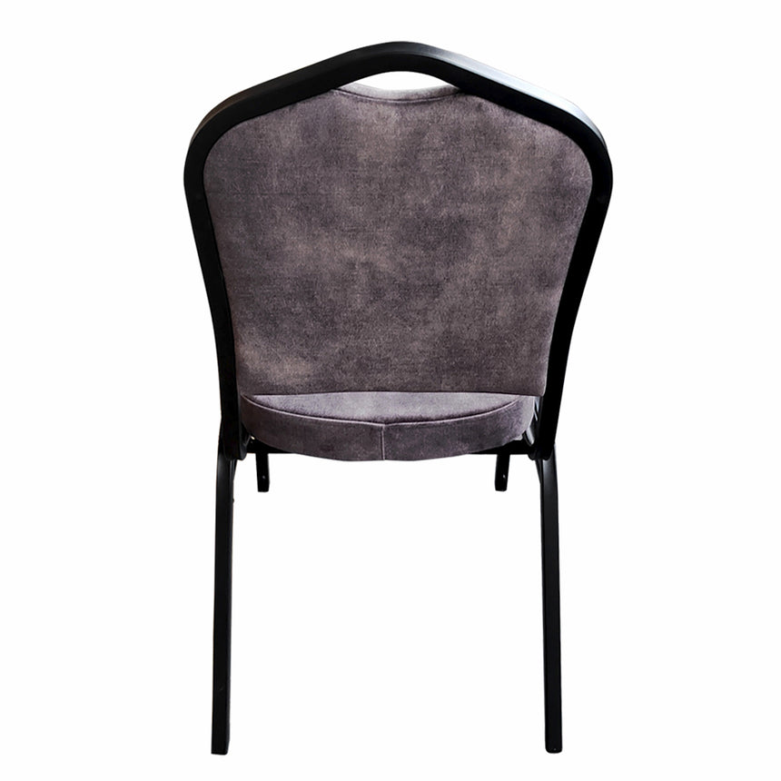 Silla de conferencia premium Gabe: con tapizado antracita resistente a las manchas