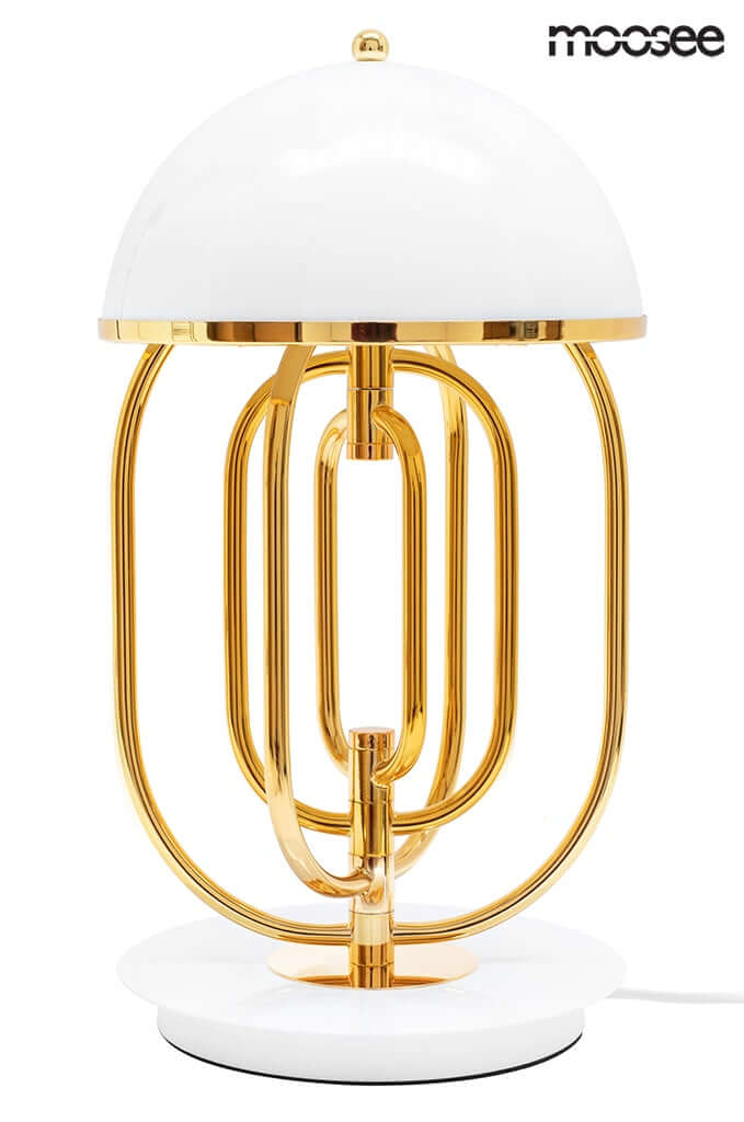 23. Bottega asztali lámpa arany / fehér