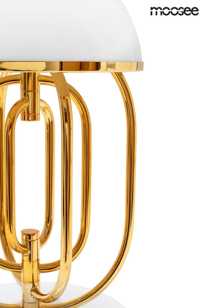 23. Bottega asztali lámpa arany / fehér